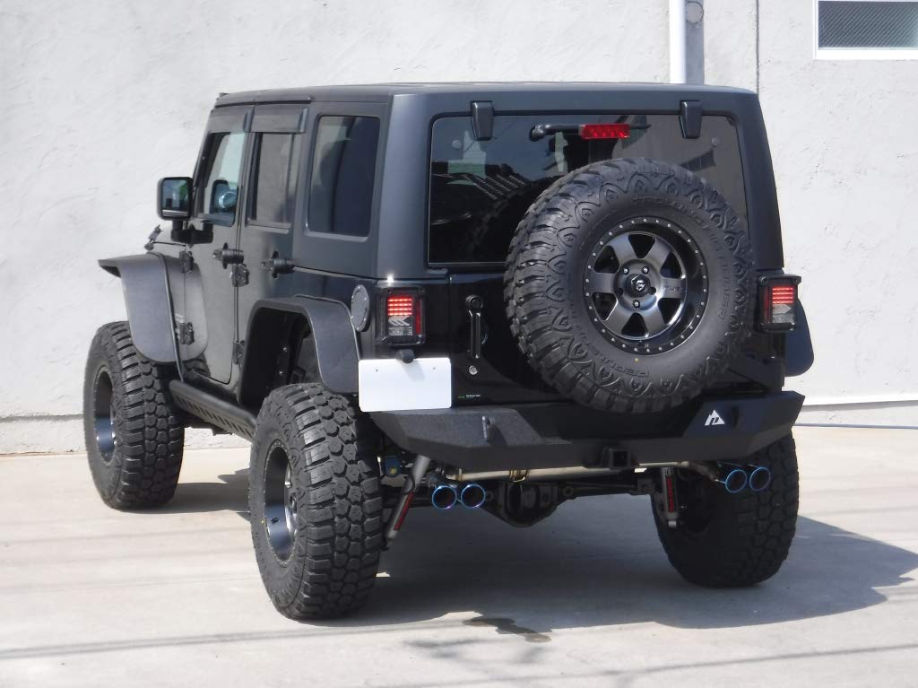 2015年式 Jeep Wrangler 純正マフラー クライスラー・ジープ [GI☆GEAR販売代理店] ステンレス 左右4本